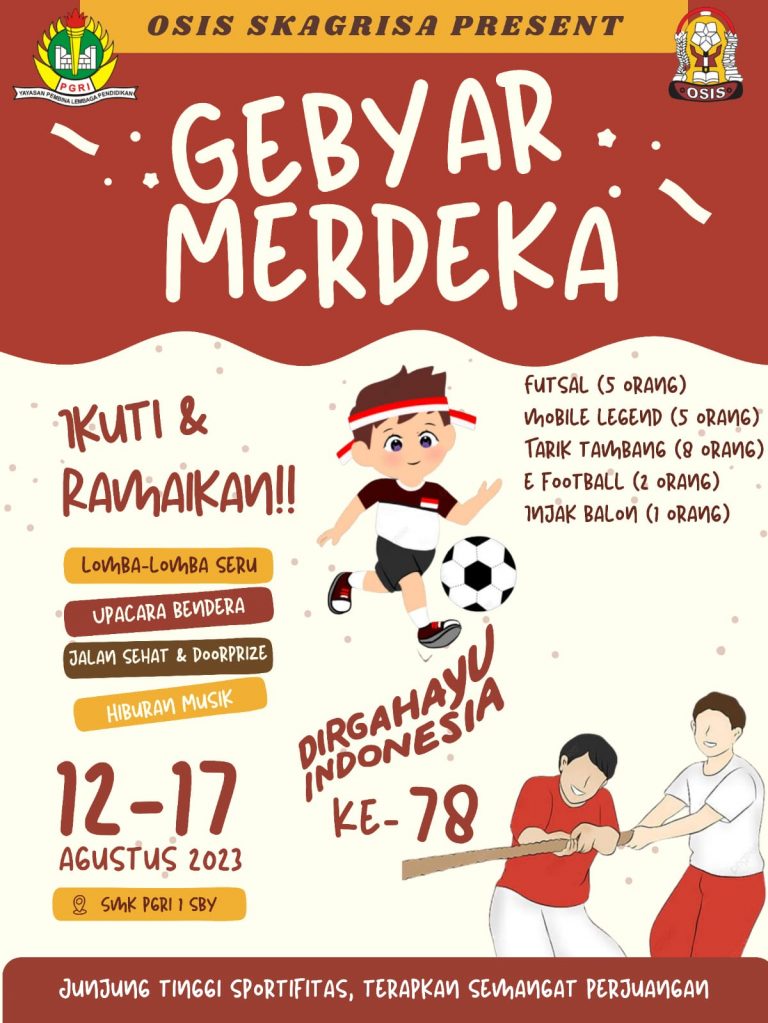 Flyer Lomba 17 an SKAGRISA 2023